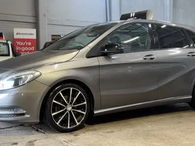Used Mercedes B180 109 HP (80 kW) 2014 Grey Hatchback