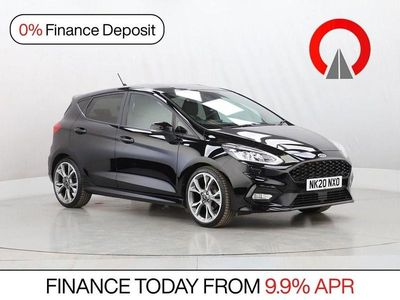 Used Ford Fiesta ST-Line 125 HP (91 kW) 2020 Black Hatchback