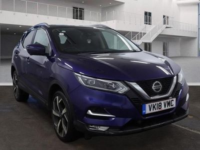 Used Nissan Qashqai Tekna 2018 Ink blue pearl SUV