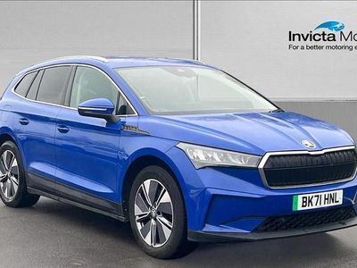 Used Skoda Enyaq iV ecoSuite 150 kW (204 HP) 2021 Blue SUV