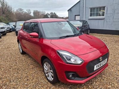Red Used 2018 Suzuki Swift SZ5 Hatchback | £7,495 (Fair price)