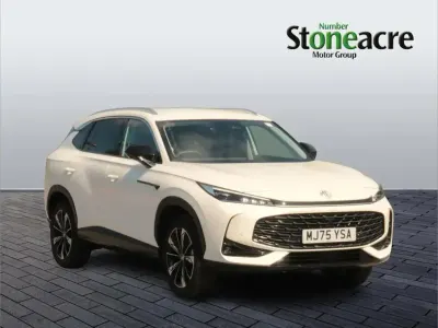 Second-hand MG HS Trophy 170 CP (125 kW) 2025 Alb SUV