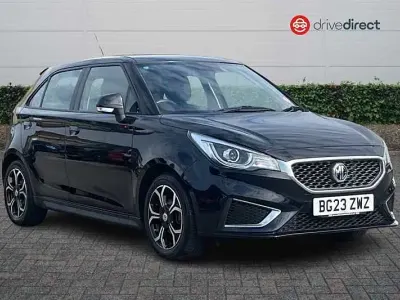 Used MG MG3 Exclusive 106 HP (77 kW) 2023 Black Hatchback
