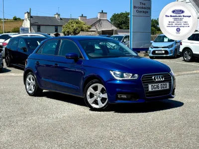 Used Audi A1 Sportback Sport 125 HP (91 kW) 2016 Blue Hatchback