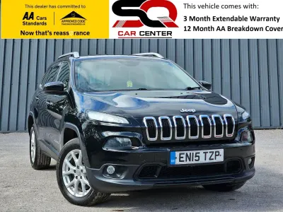 Used Jeep Cherokee Longitude 140 HP (102 kW) 2015 Black SUV