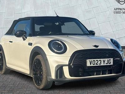White Used 2023 Mini Cooper Cabriolet Comfort Cabriolet | £22,475 (A bit pricey)