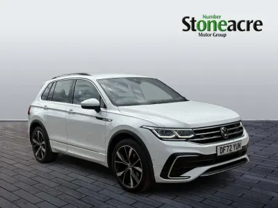 Used VW Tiguan R-line 150 HP (110 kW) 2023 White SUV