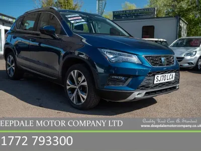 Begagnad Seat Ateca SE 150 HK (110 kW) 2020 Blå SUV