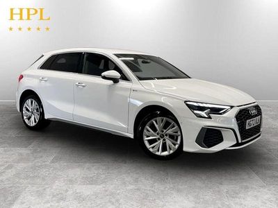 Used Audi A3 Sportback e-tron S-Line 2024 White Hatchback