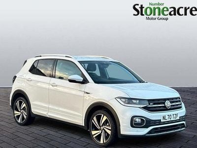 Used VW T-Cross R-line 115 HP (84 kW) 2020 White SUV