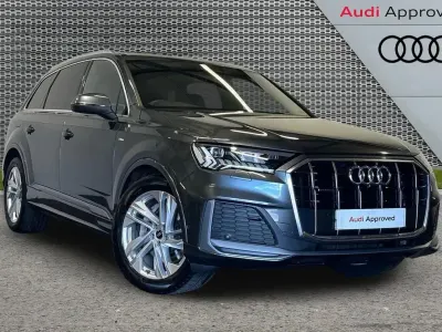 Used Audi Q7 S-Line 228 HP (167 kW) 2023 Grey SUV