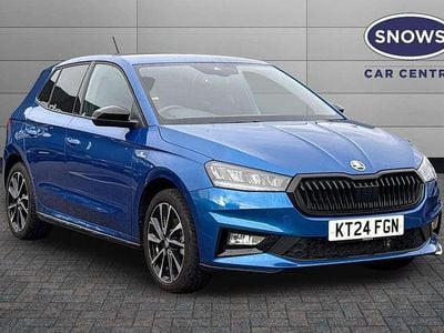 Blue Used 2024 Skoda Fabia Monte Carlo Hatchback | £17,599 (Fair price)