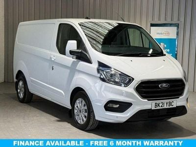 White Used 2021 Ford Transit Custom Limited Van | £15,985 (Good price)
