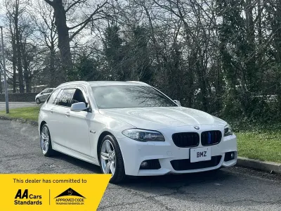 Usado BMW 550 M Sport 2012 Blanco Familiar