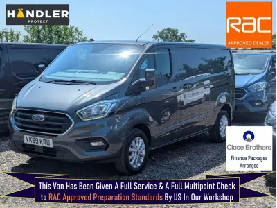 Used Ford Transit Custom Limited 170 HP (125 kW) 2019 Grey Van