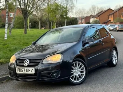 Begagnad VW Golf V GT 170 HK (125 kW) 2007 Svart Halvkombi