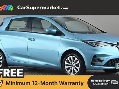 Blue Used 2020 Renault Zoe Iconic Hatchback | £7,676 (Fair price)