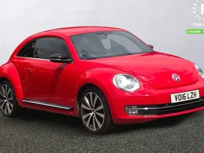 Used VW Beetle Sportline 150 HP (110 kW) 2016 Red Hatchback