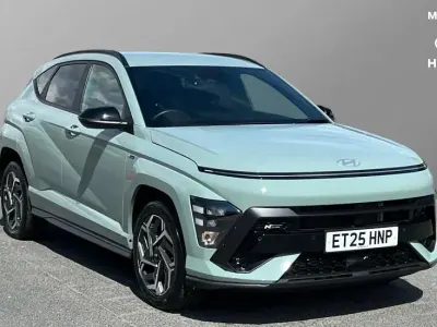 Used Hyundai Kona N Line 138 HP (101 kW) 2025 Green SUV
