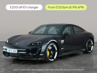 Used Porsche Taycan Performance Package 559 kW (761 HP) 2022 Black Sedan