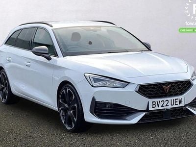 White Used 2022 Cupra Leon VZ2 Estate | £20,099 (Fair price)