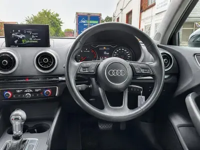 Used Audi A3 Sport 184 HP (135 kW) 2017 Black Sedan