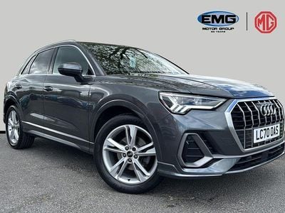 Begagnad Audi Q3 S-Line 150 HK (110 kW) 2020 Grå SUV