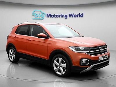 Used VW T-Cross SEL 110 HP (80 kW) 2023 Orange SUV