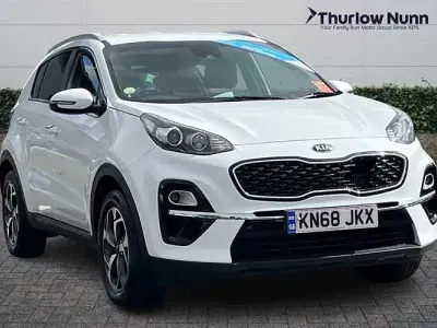 Used Kia Sportage 136 HP (100 kW) 2018 White SUV