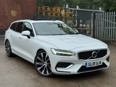 Used Volvo V60 Inscription 2018 White Estate