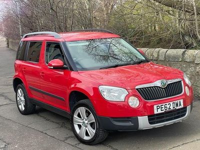Used Skoda Yeti SE 105 HP (77 kW) 2012 Red SUV