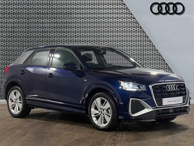 Used Audi Q2 S-Line 150 HP (110 kW) 2023 Blue SUV