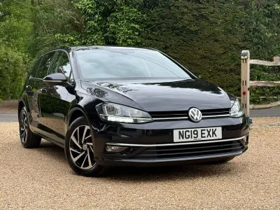 Used VW Golf VII Match 115 HP (84 kW) 2019 Black Hatchback