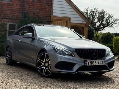 Used Mercedes E350 AMG Line Premium 258 HP (189 kW) 2015 Silver Coupe