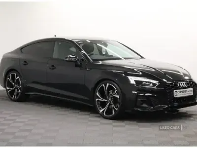 Used Audi A5 S-Line 2022 Black Coupe