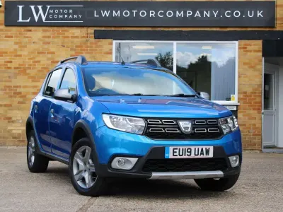 Used Dacia Sandero Comfort 90 HP (66 kW) 2019 Blue Hatchback