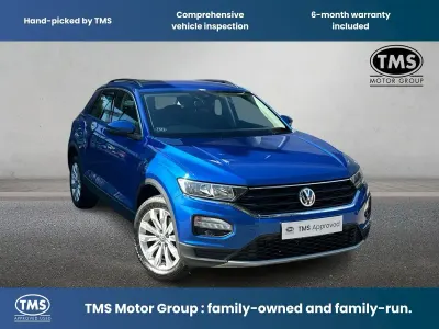 Used VW T-Roc SE 150 HP (110 kW) 2019 Blue SUV
