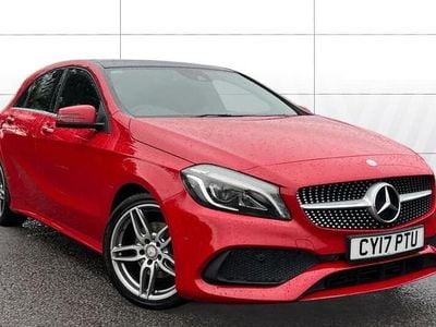 Red Used 2017 Mercedes A200 AMG Line Premium Plus Hatchback | £11,519 (Fair price)