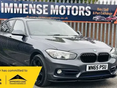 Used BMW 120 Sport Line 190 HP (139 kW) 2015 Grey Hatchback