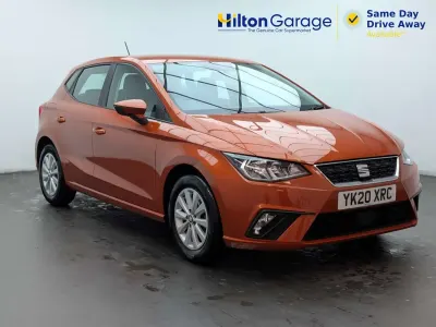 Begagnad Seat Ibiza SE 95 HK (69 kW) 2020 Orange Halvkombi