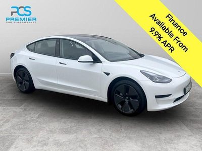 White Used 2021 Tesla Model 3 Standard Range Sedan | £14,395 (Fair price)