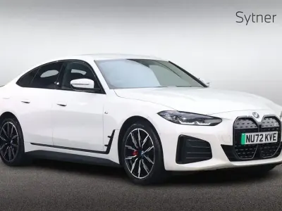 Used BMW i4 M Sport 246 kW (335 HP) 2022 White Sedan