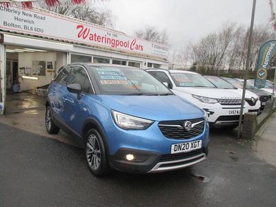 Used Vauxhall Crossland X Elite 130 HP (95 kW) 2020 Blue SUV