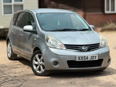 Used Nissan Note N-TEC 110 HP (80 kW) 2010 Silver Hatchback