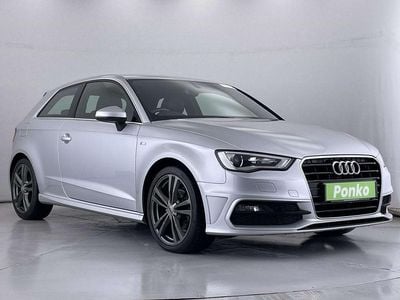 Used Audi A3 S-Line 122 HP (89 kW) 2014 Silver Hatchback
