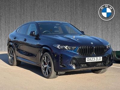 Used BMW X6 M Sport 376 HP (276 kW) 2023 Blue SUV