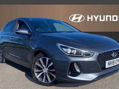 Used Hyundai i30 Premium 110 HP (80 kW) 2018 Grey Hatchback
