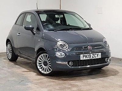 Used Fiat 500 Lounge 69 HP (50 kW) 2019 Grey Hatchback