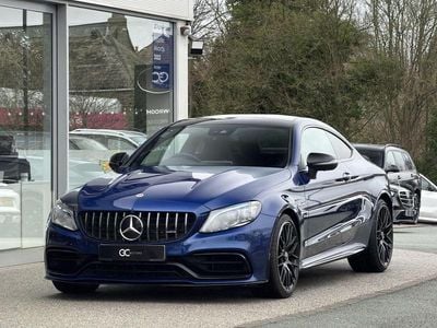 Used Mercedes C63 AMG AMG 476 HP (350 kW) 2021 Blue Coupe