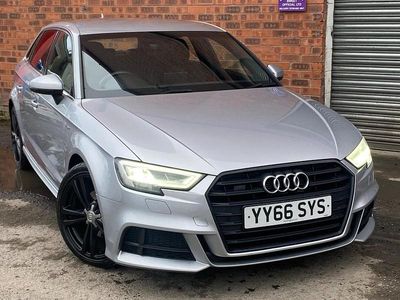 Used Audi A3 Sportback S-Line 2016 Silver Hatchback